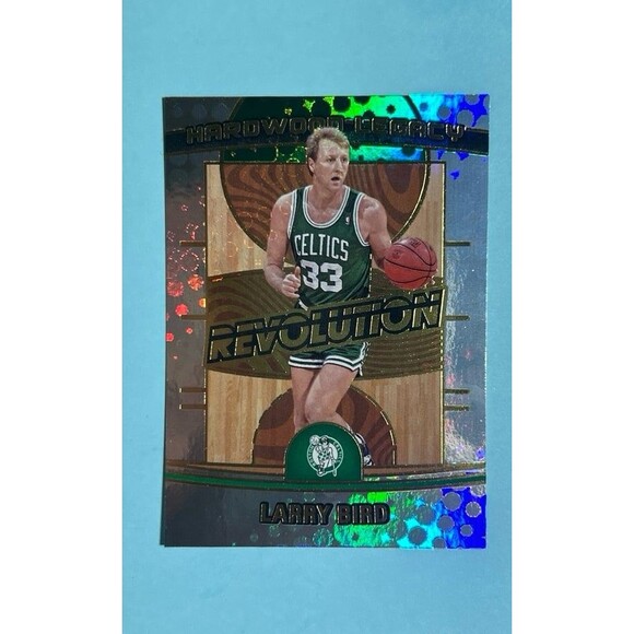 Larry Bird , Celtics 2024-25 Panini Revolution NBA Hardwood Legends Card #18 - Picture 1 of 2